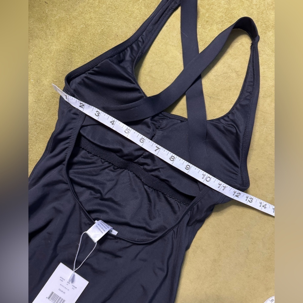 ANDIE SWIM Tulum One Piece in Black XS NWT 113 - Picture 10 of 10